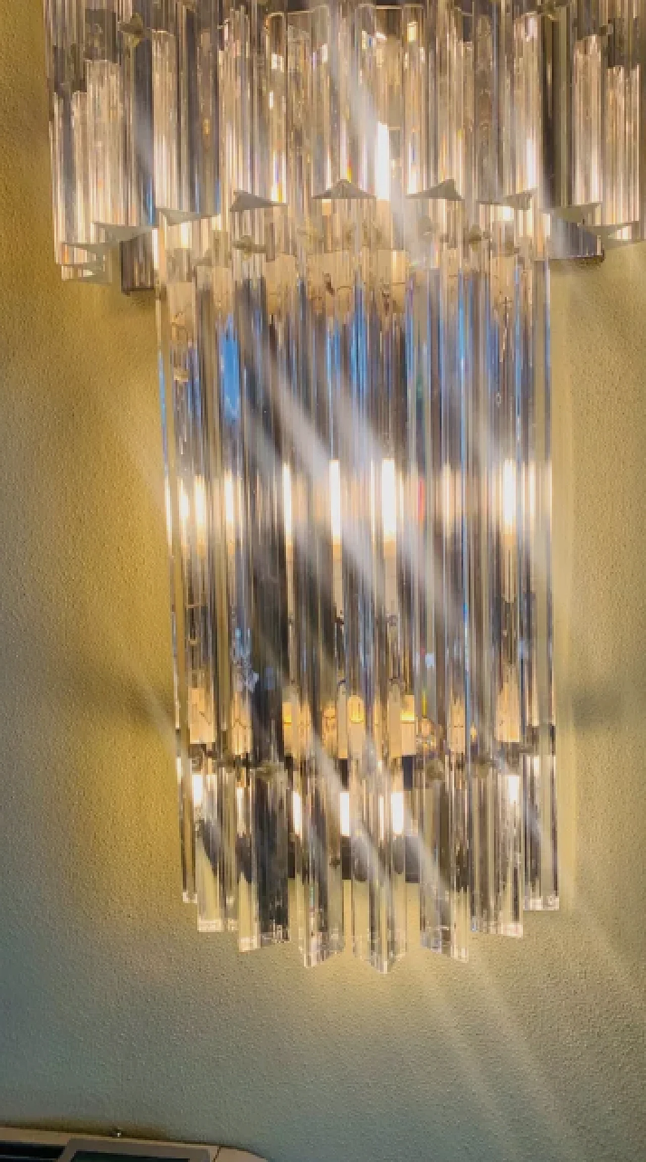 Murano glass wall lamp by Enrico Neri, late 20th century 3