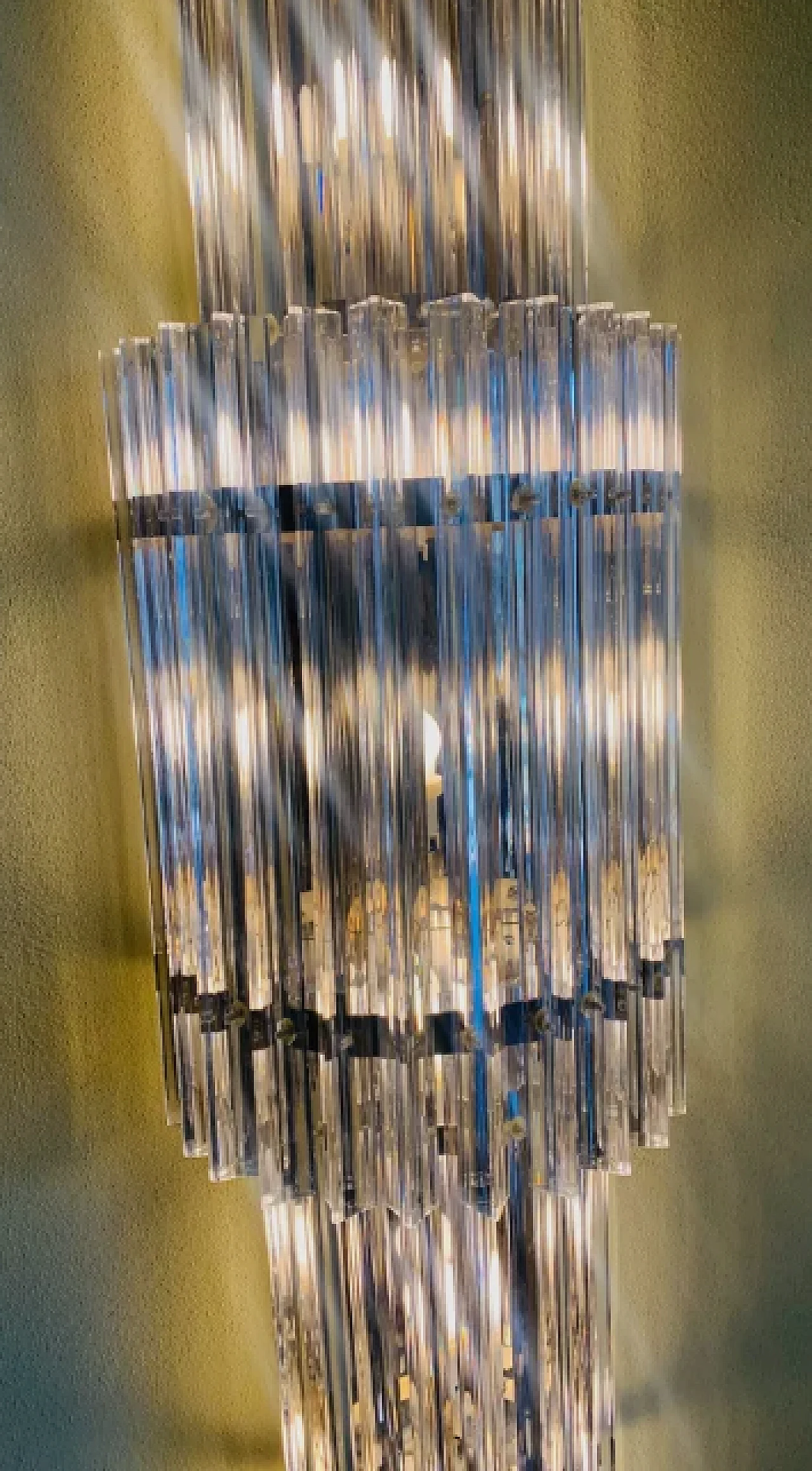 Murano glass wall lamp by Enrico Neri, late 20th century 5