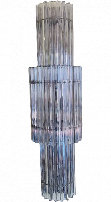 Murano glass wall lamp by Enrico Neri, late 20th century