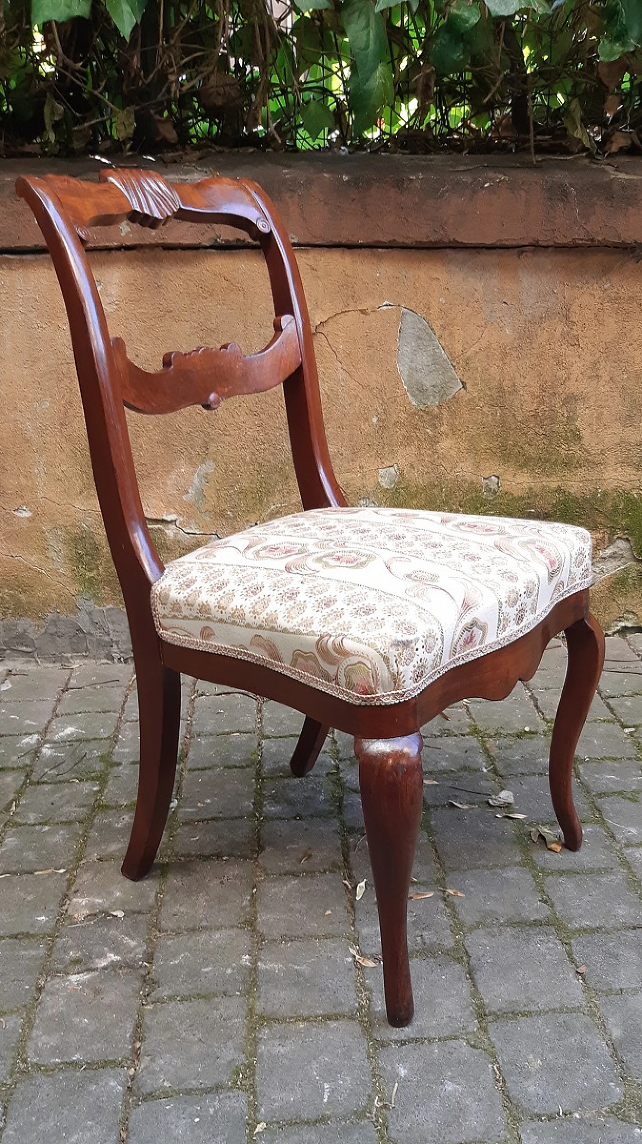 8 Mahogany Louis Philippe chairs, 19th century 4