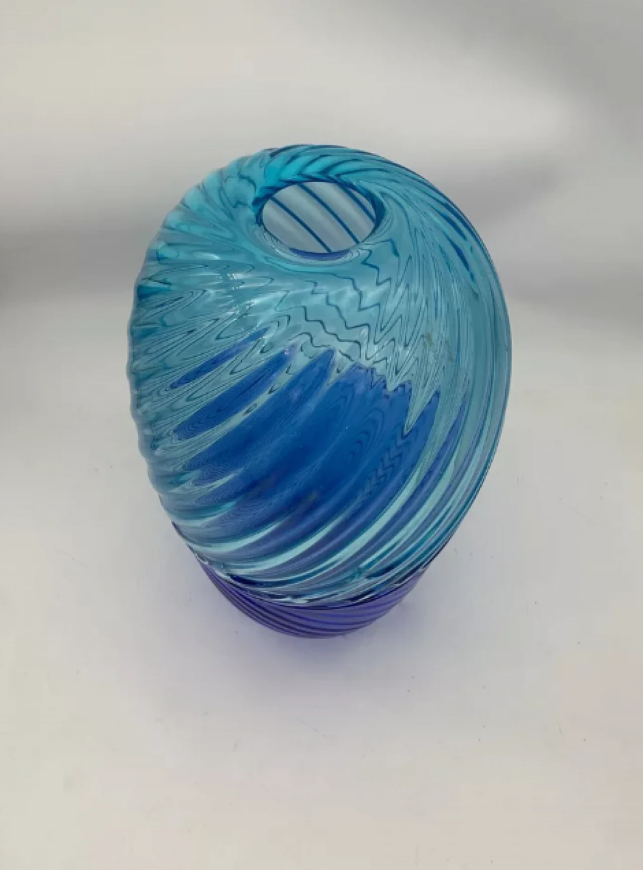 Murano glass vase by Signoretto, 1990s 3