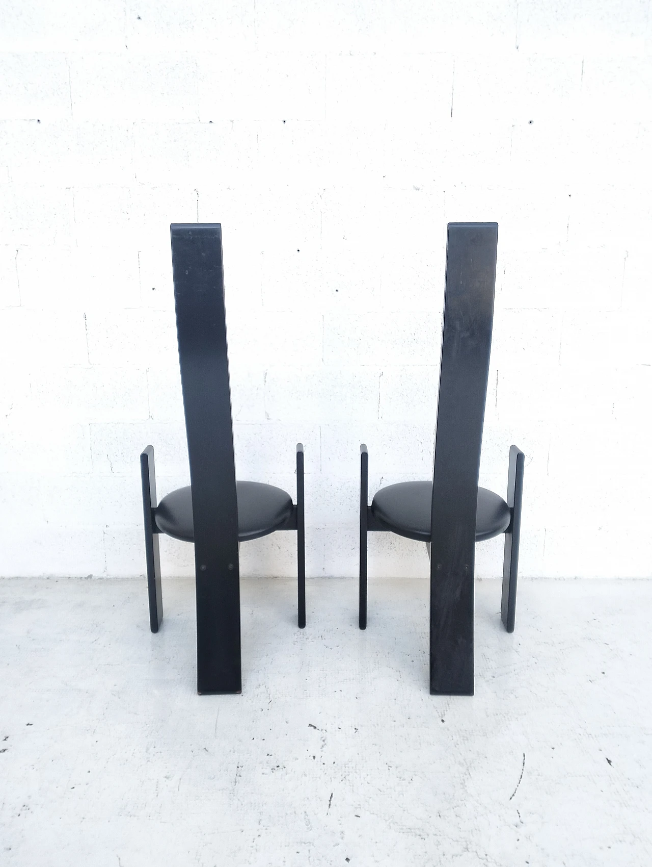 Pair of Golem chair by Vico Magistretti for Poggi, 1970s 8