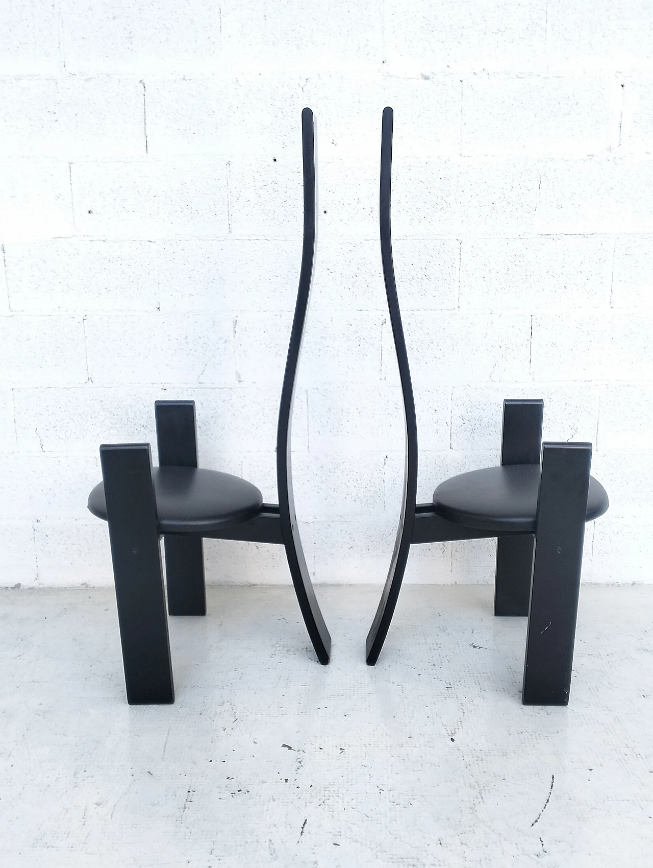 Pair of Golem chair by Vico Magistretti for Poggi, 1970s 10