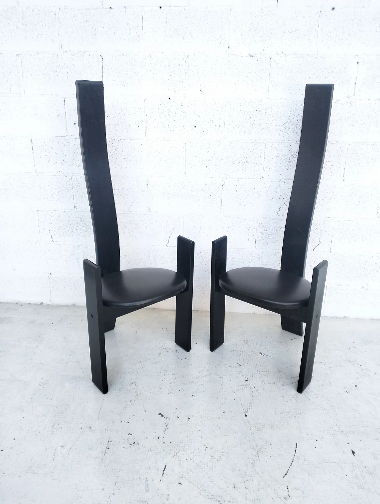 Pair of Golem chair by Vico Magistretti for Poggi, 1970s 12