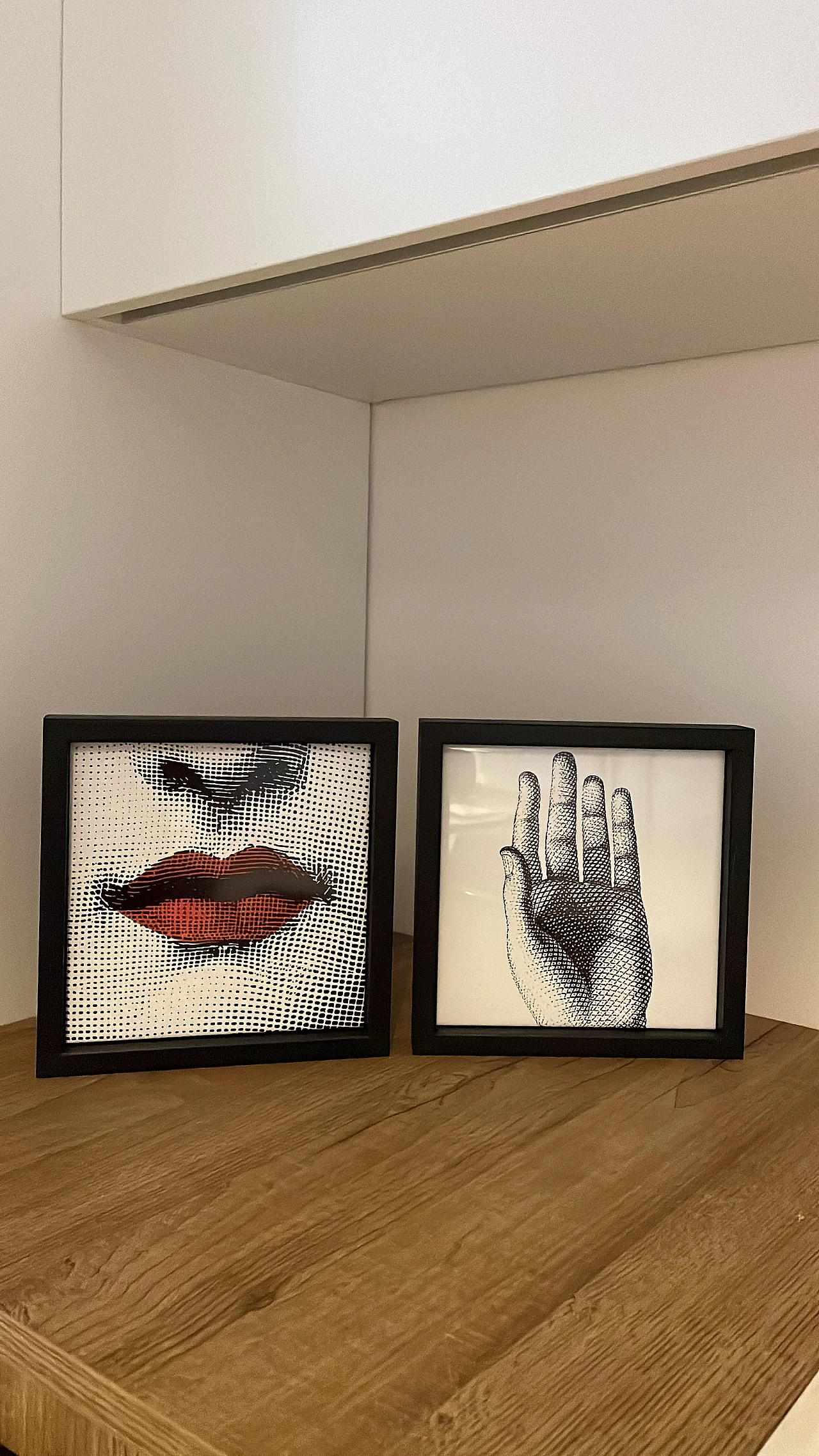 Pair of Fornasetti tiles 3