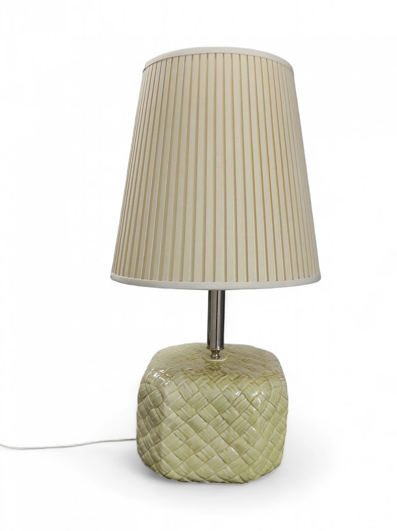 Ceramic table lamp with Costa signature, Italy, 1970s 1