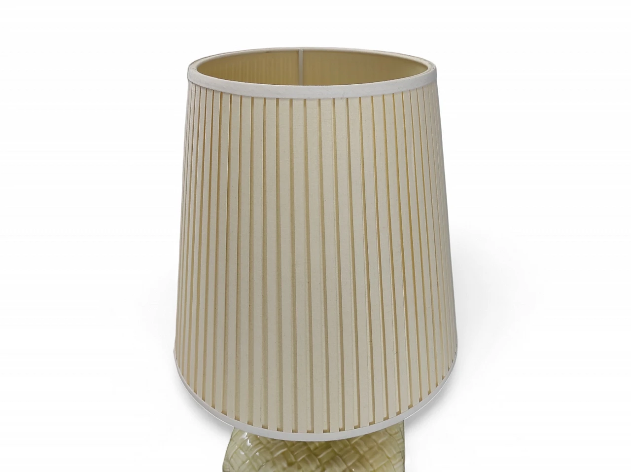 Ceramic table lamp with Costa signature, Italy, 1970s 3