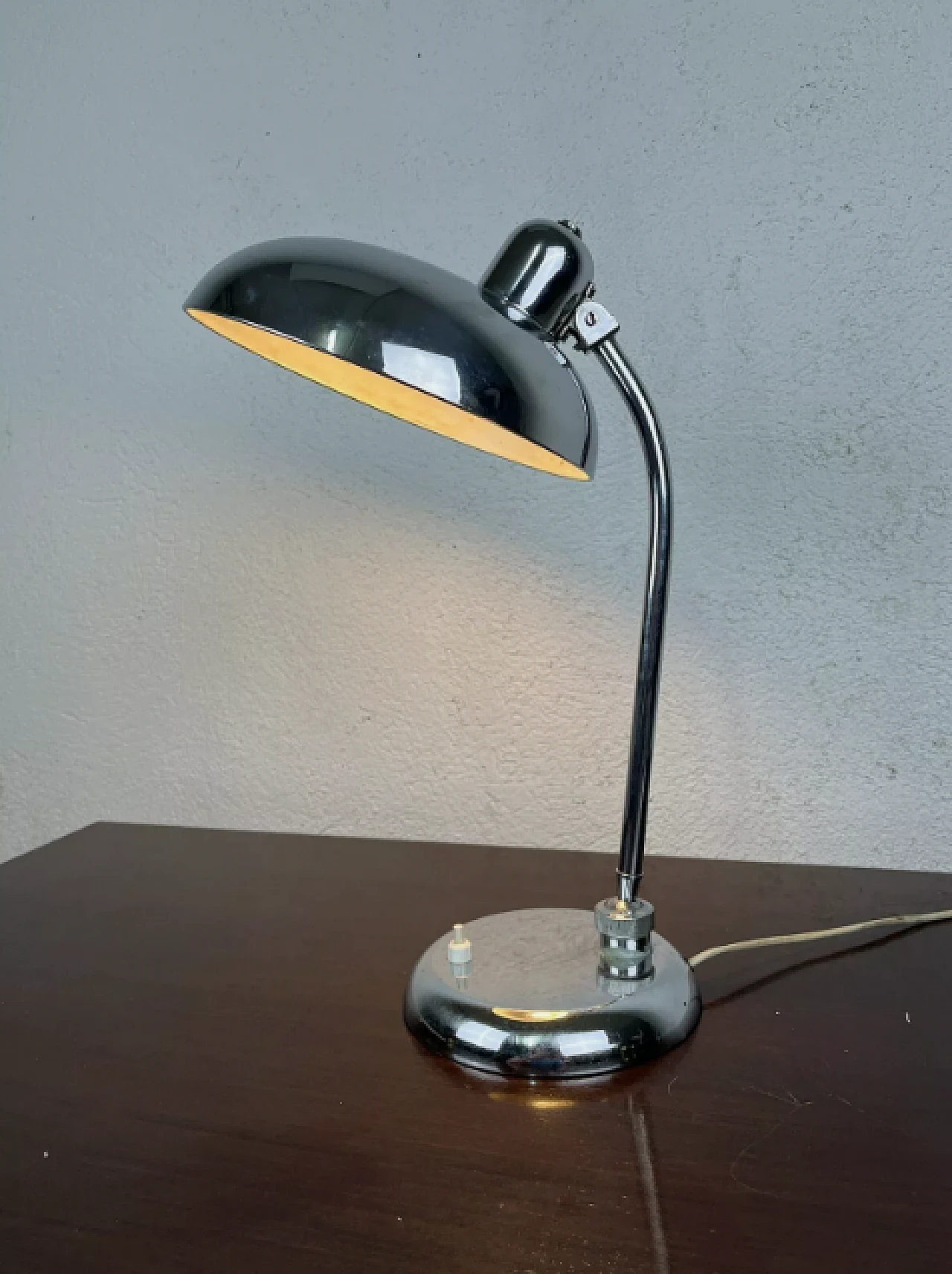 Ministerial lamp in chrome-plated metal, 1960s 1