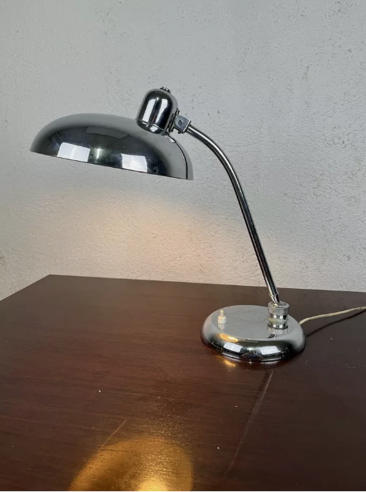 Ministerial lamp in chrome-plated metal, 1960s 3