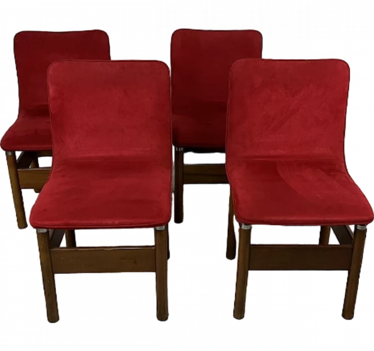 4 Chelsea chairs by Vittorio Introini for Saporiti, 1960s 14