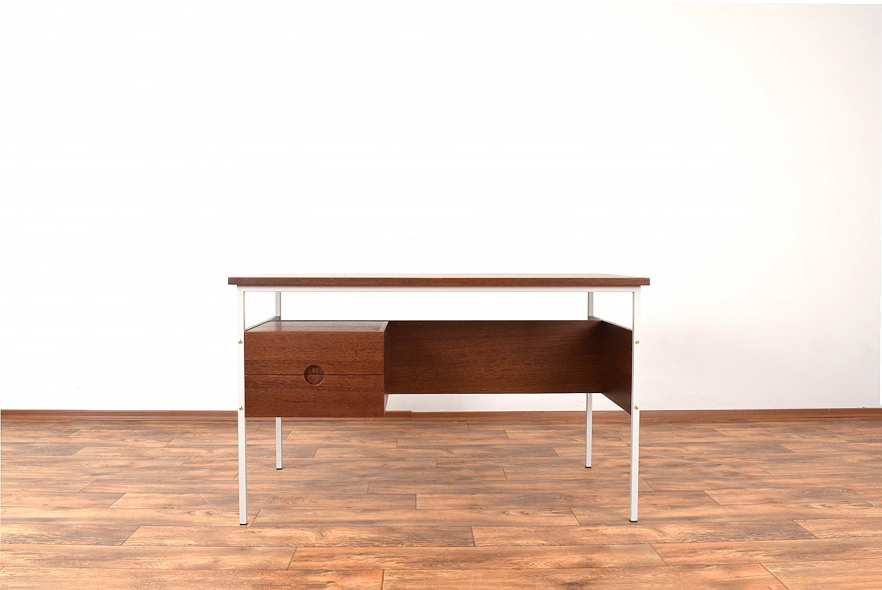 Danish teak Desk, 1970s 1