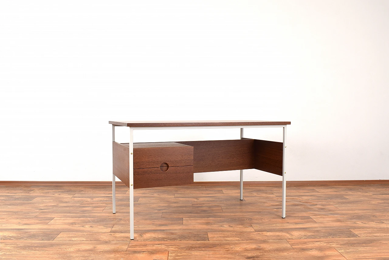 Danish teak Desk, 1970s 2