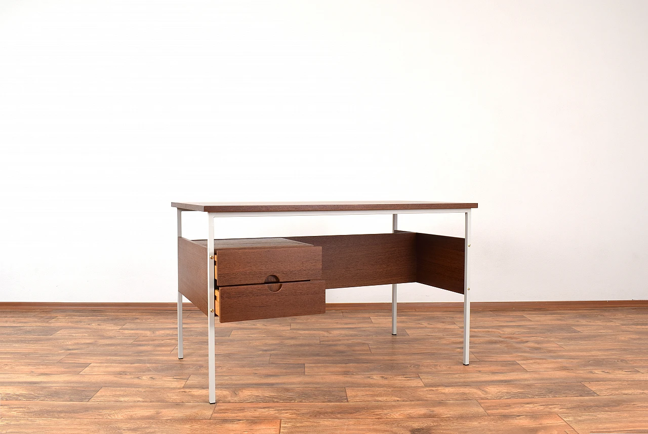 Danish teak Desk, 1970s 4