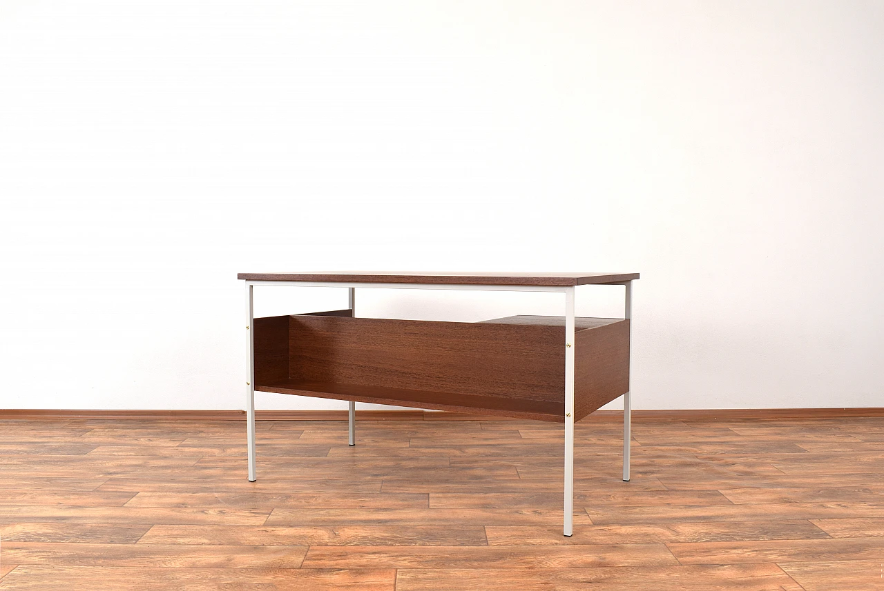 Danish teak Desk, 1970s 7