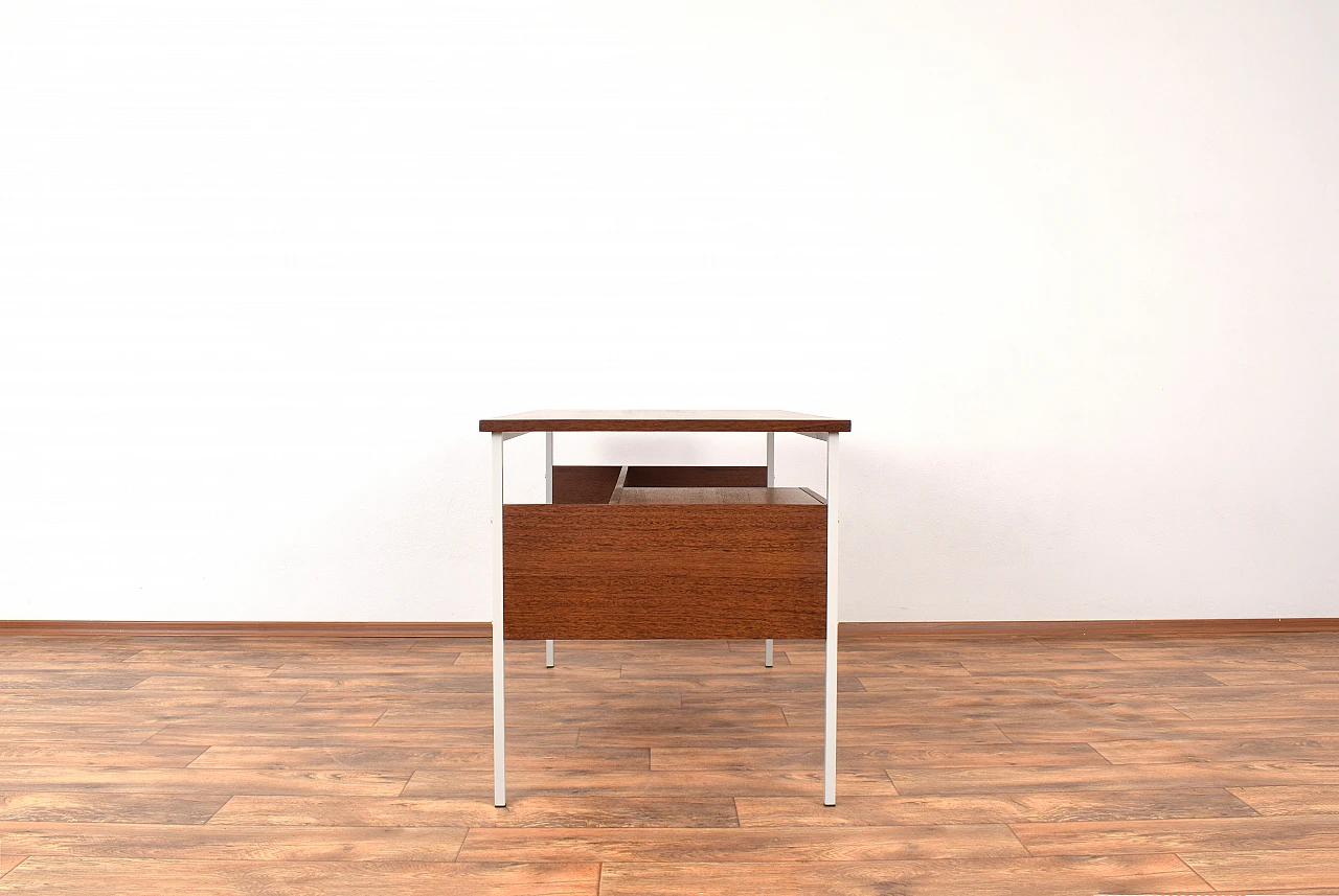 Danish teak Desk, 1970s 10