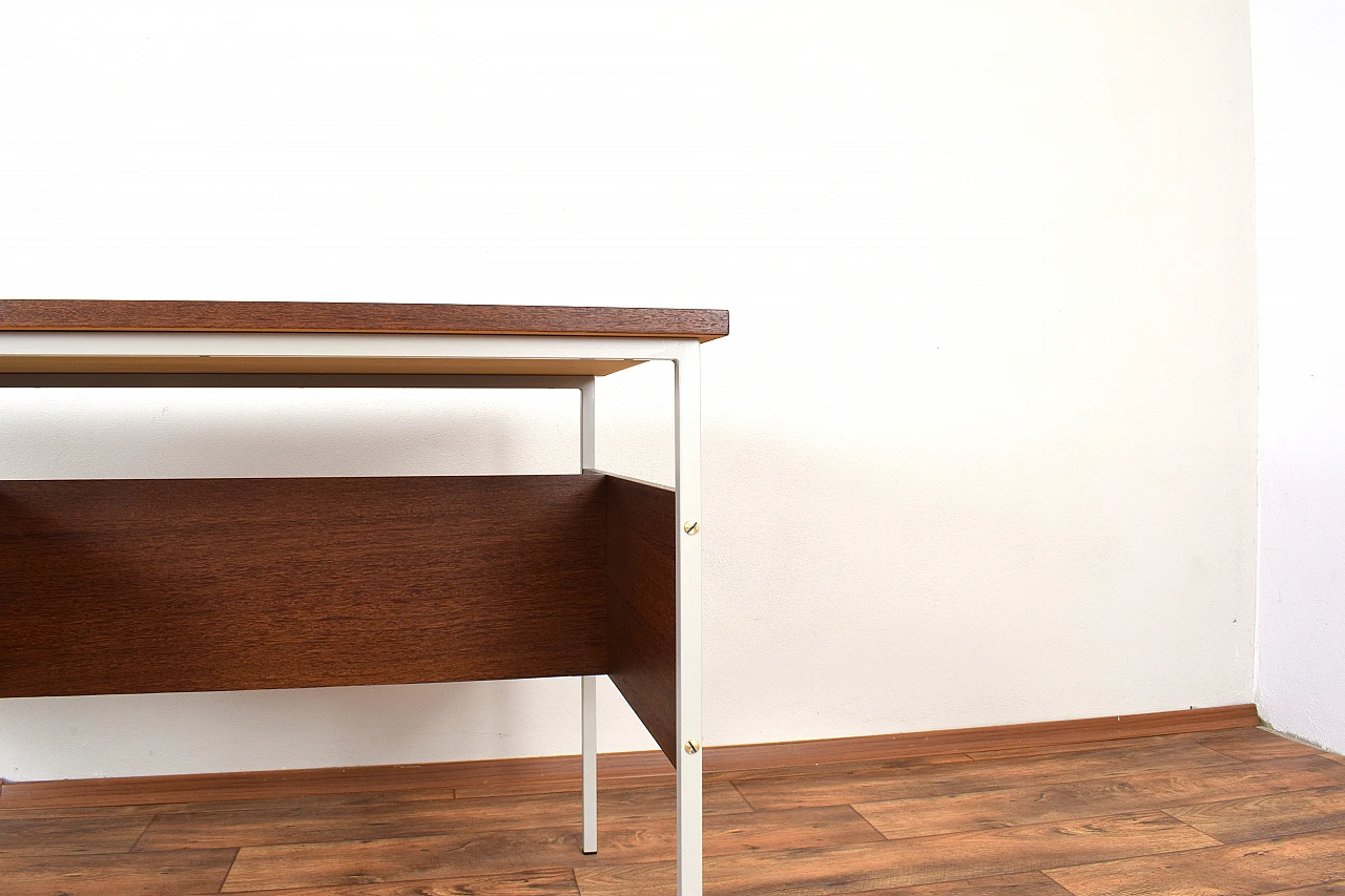 Danish teak Desk, 1970s 16