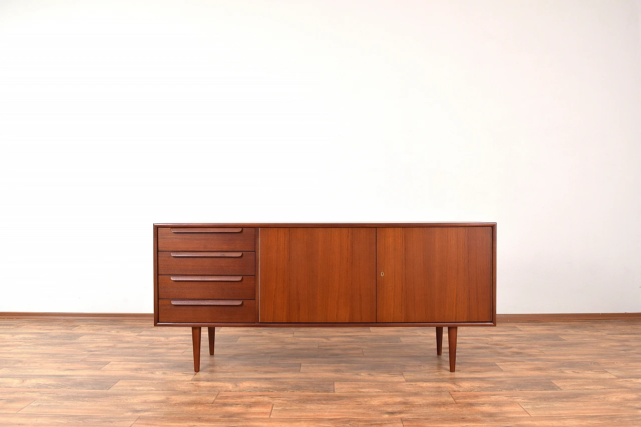 Credenza Mid-Century in teak, Danimarca, anni '60. 1