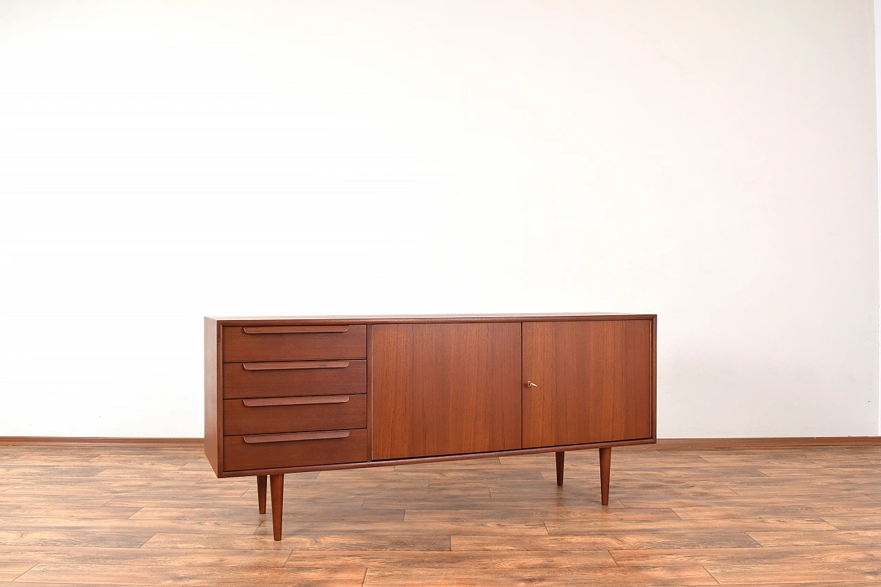 Credenza Mid-Century in teak, Danimarca, anni '60. 3