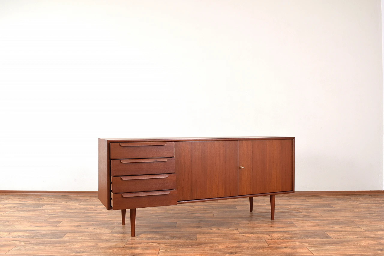 Credenza Mid-Century in teak, Danimarca, anni '60. 4