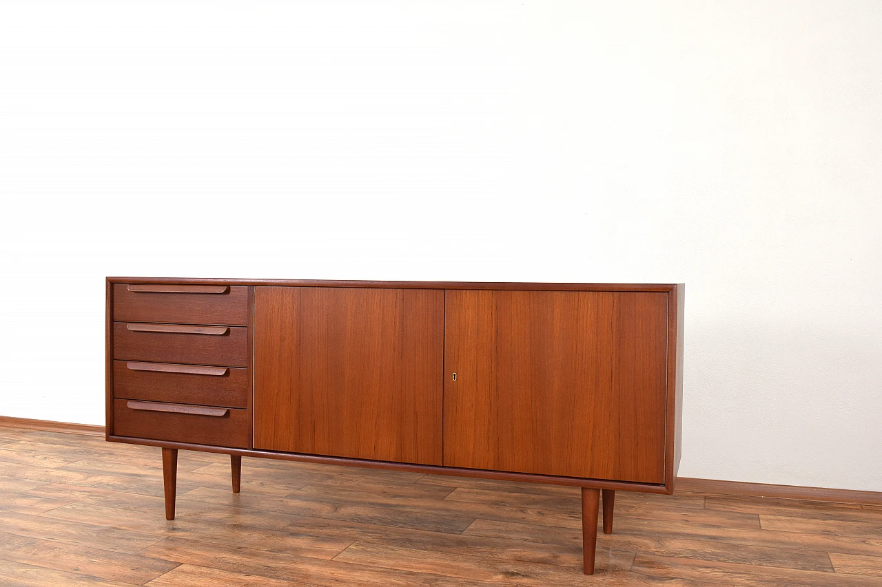 Credenza Mid-Century in teak, Danimarca, anni '60. 9