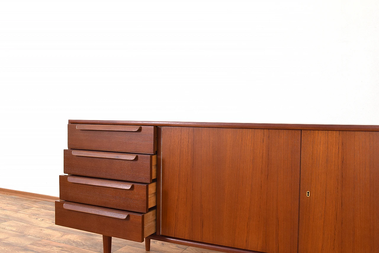 Credenza Mid-Century in teak, Danimarca, anni '60. 10