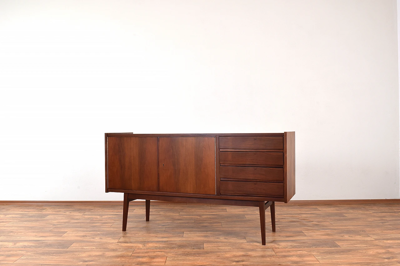 Mid-Century Walnut Sideboard by S. Albrecht, 1960s. 4