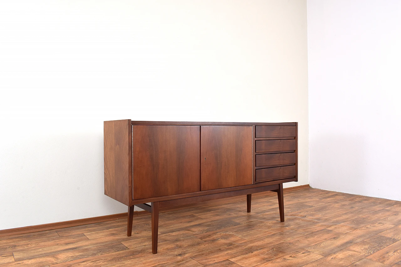 Mid-Century Walnut Sideboard by S. Albrecht, 1960s. 8