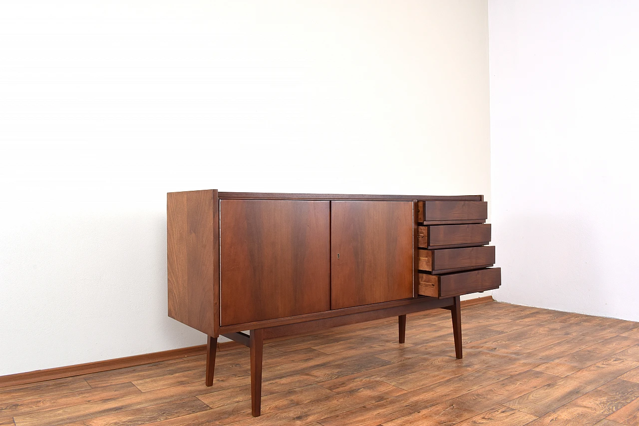 Mid-Century Walnut Sideboard by S. Albrecht, 1960s. 10