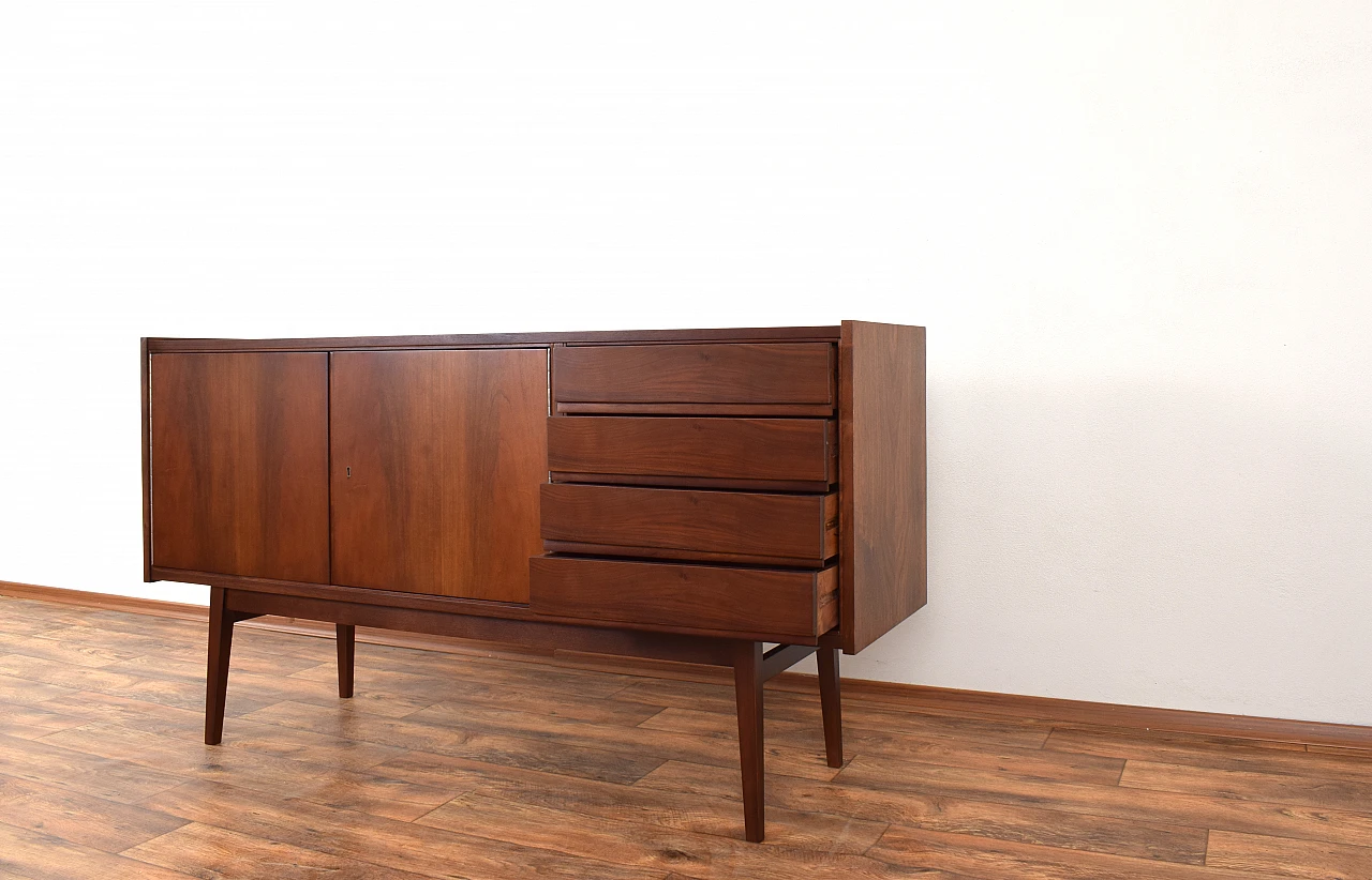 Mid-Century Walnut Sideboard by S. Albrecht, 1960s. 11