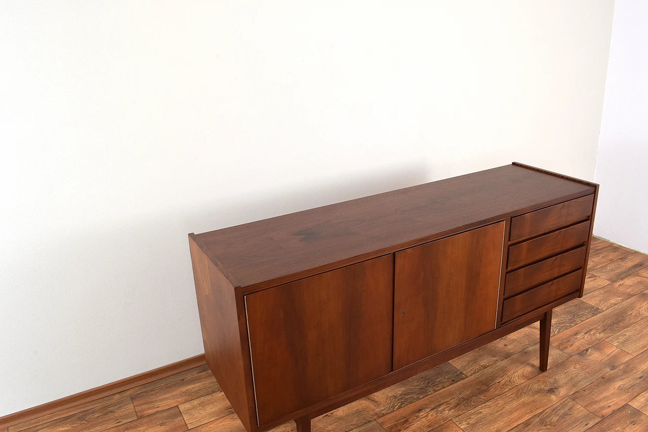 Mid-Century Walnut Sideboard by S. Albrecht, 1960s. 12