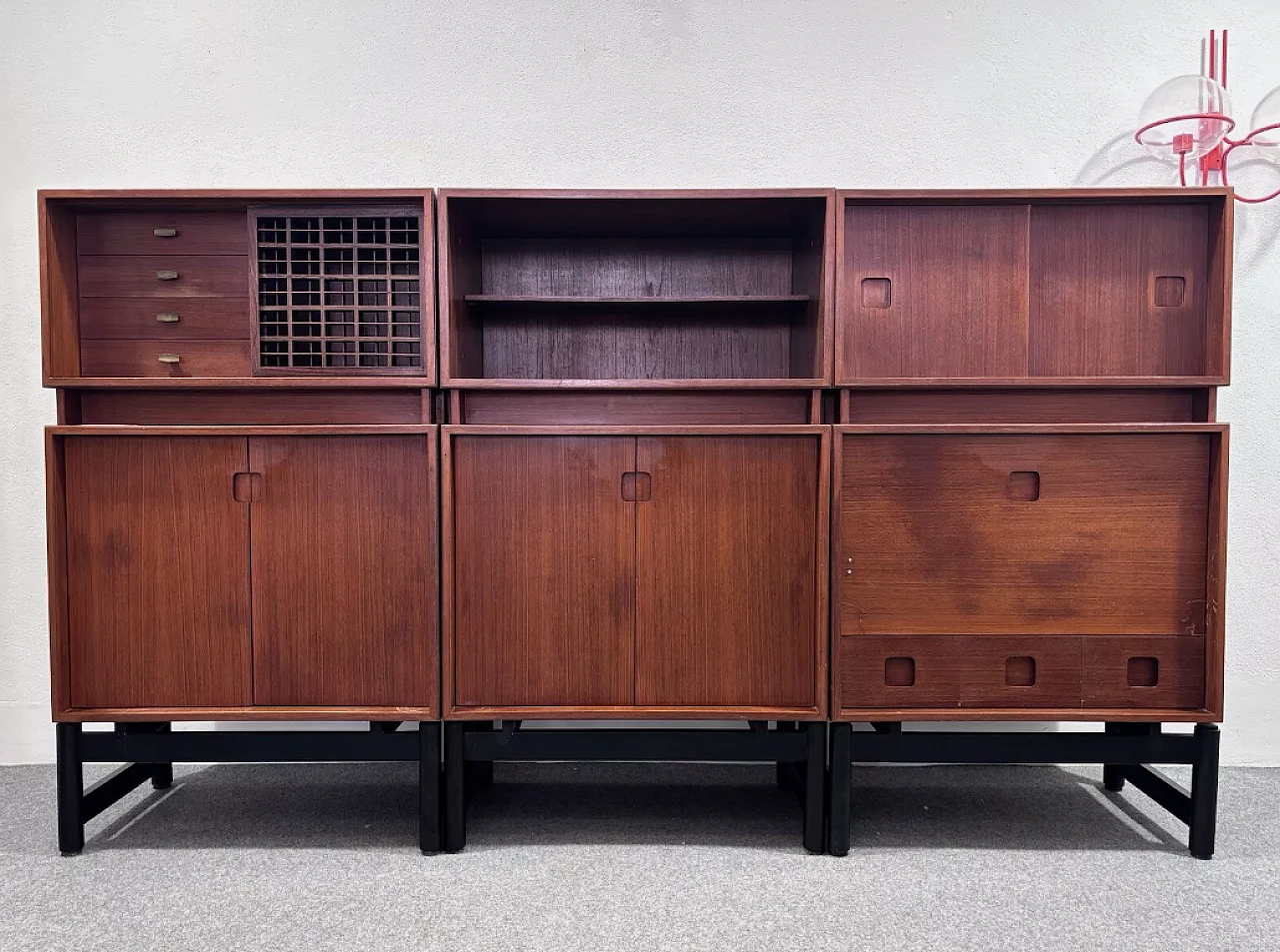 Scandinavian teak sideboard, 1960s 1