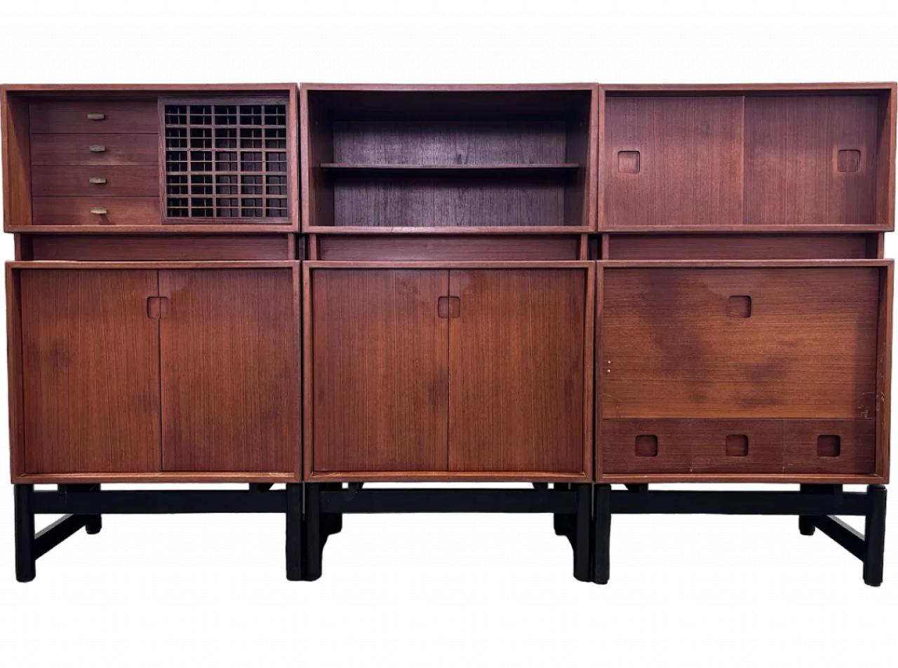 Scandinavian teak sideboard, 1960s 7