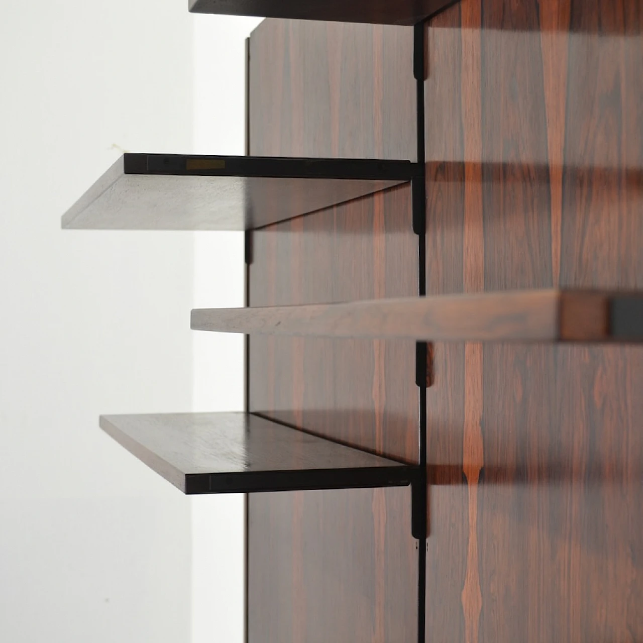 Wall bookcase by Bernini, 1950s 8