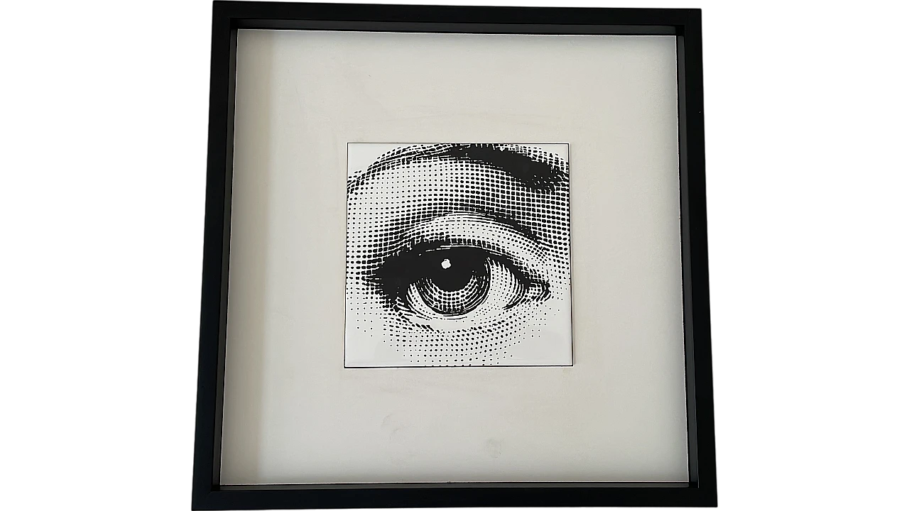 Pietro Fornasetti, Framework 43, ceramic tile, 2000s 7