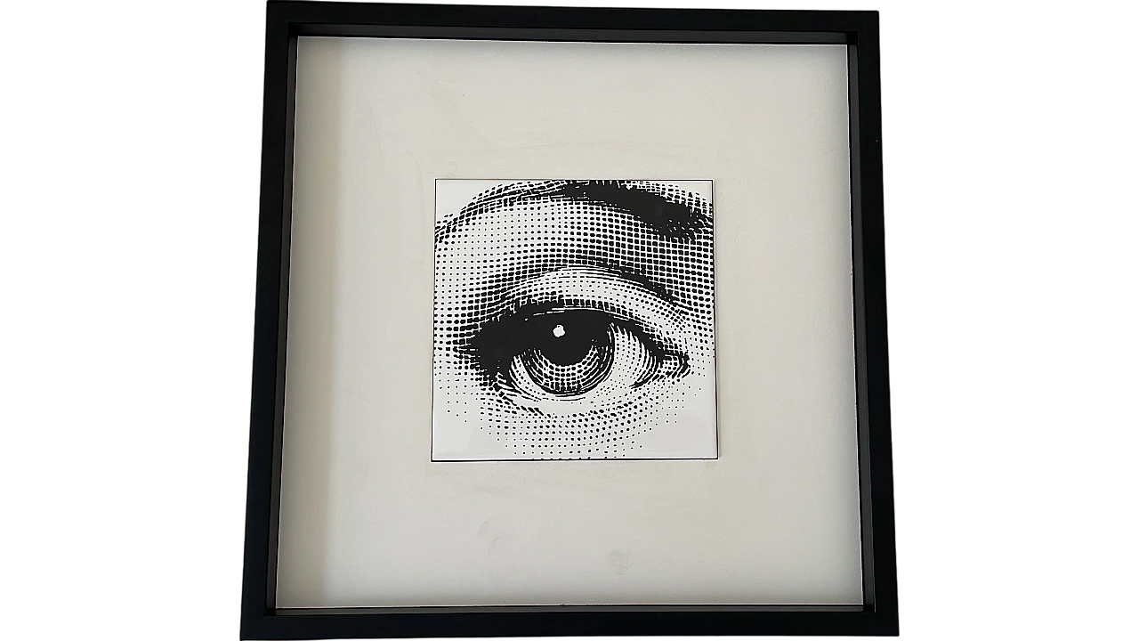 Pietro Fornasetti, Framework 43, ceramic tile, 2000s 8