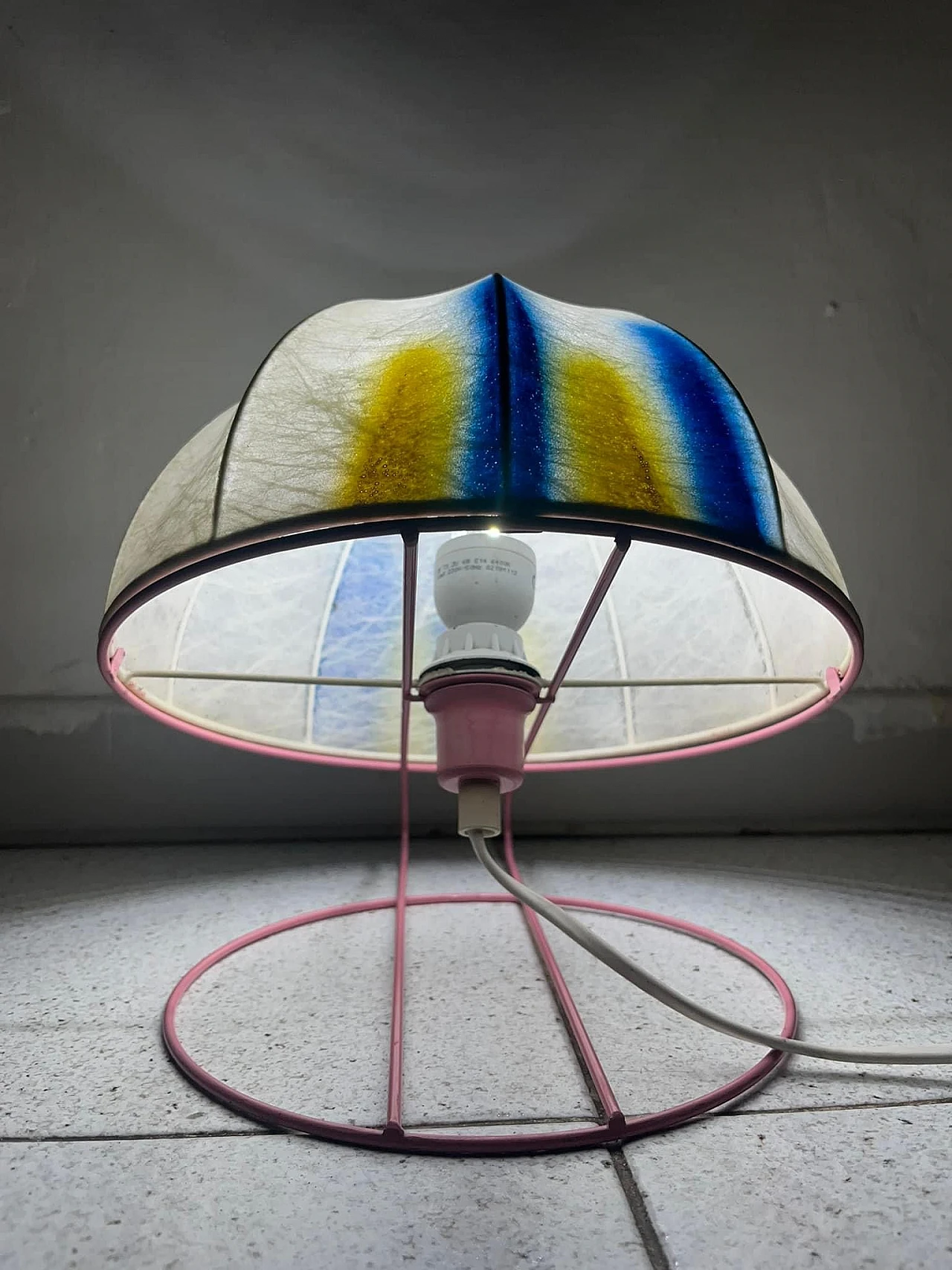 Lampada cocoon, anni '70 1