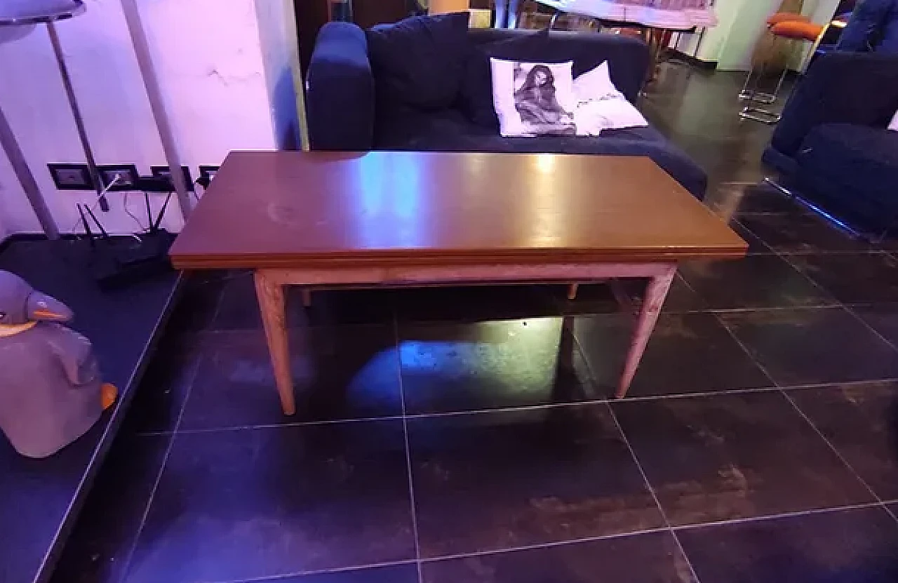 Wooden lounge table, 1960s 2