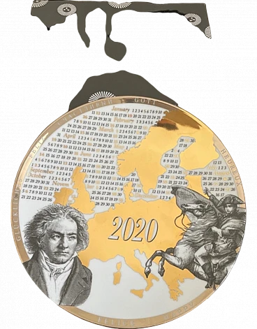 Fornasetti's 2020 Calendar plate numbered