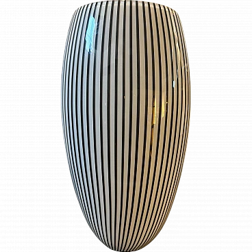 Murano glass vase by Effetre Int. Co., 1980s