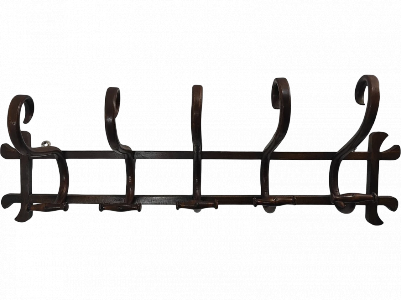 Art Nouveau coat hanger model no. 1 attributed to Thonet, 1910s 6