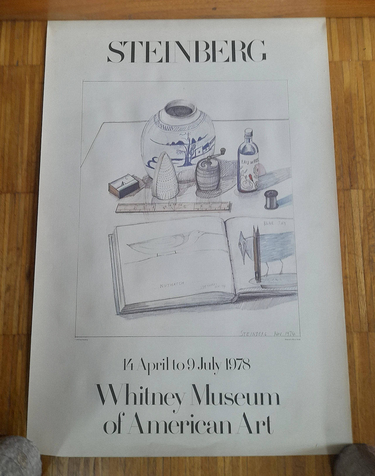 Manifesto di Saul Steinberg per il Whitney Museum, 1978 1