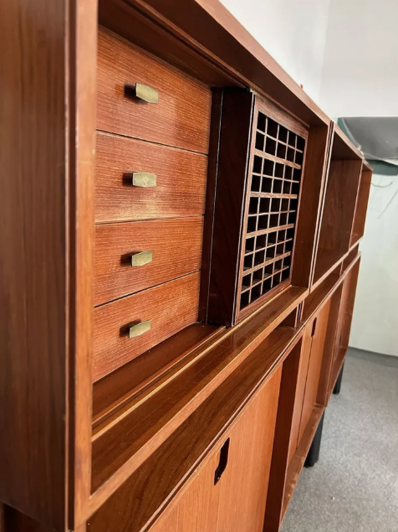 Danish modular wooden sideboard, 1960s 5