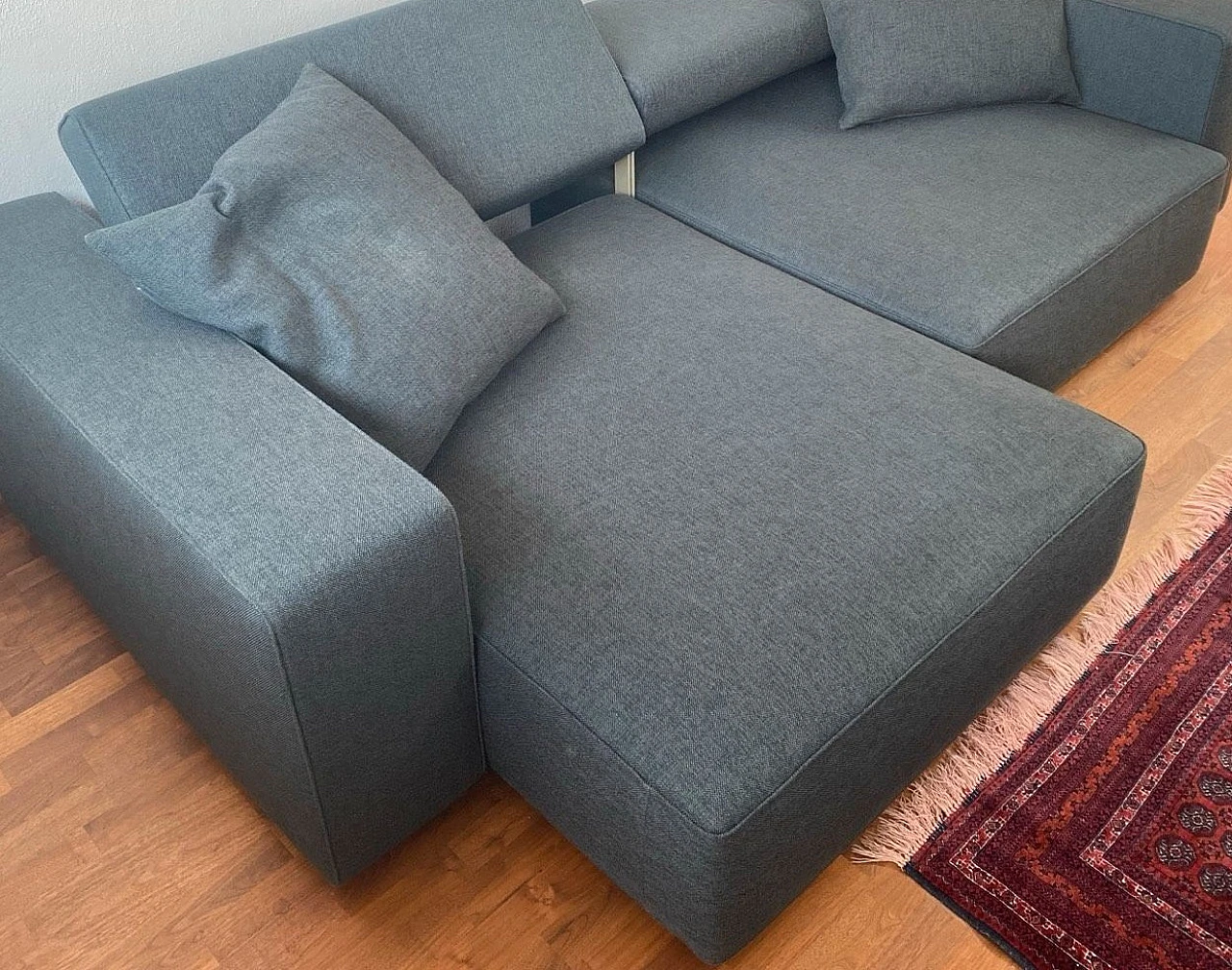 Andy sofa in Maxalto textured fabric by B&B Italia, 2000s 9