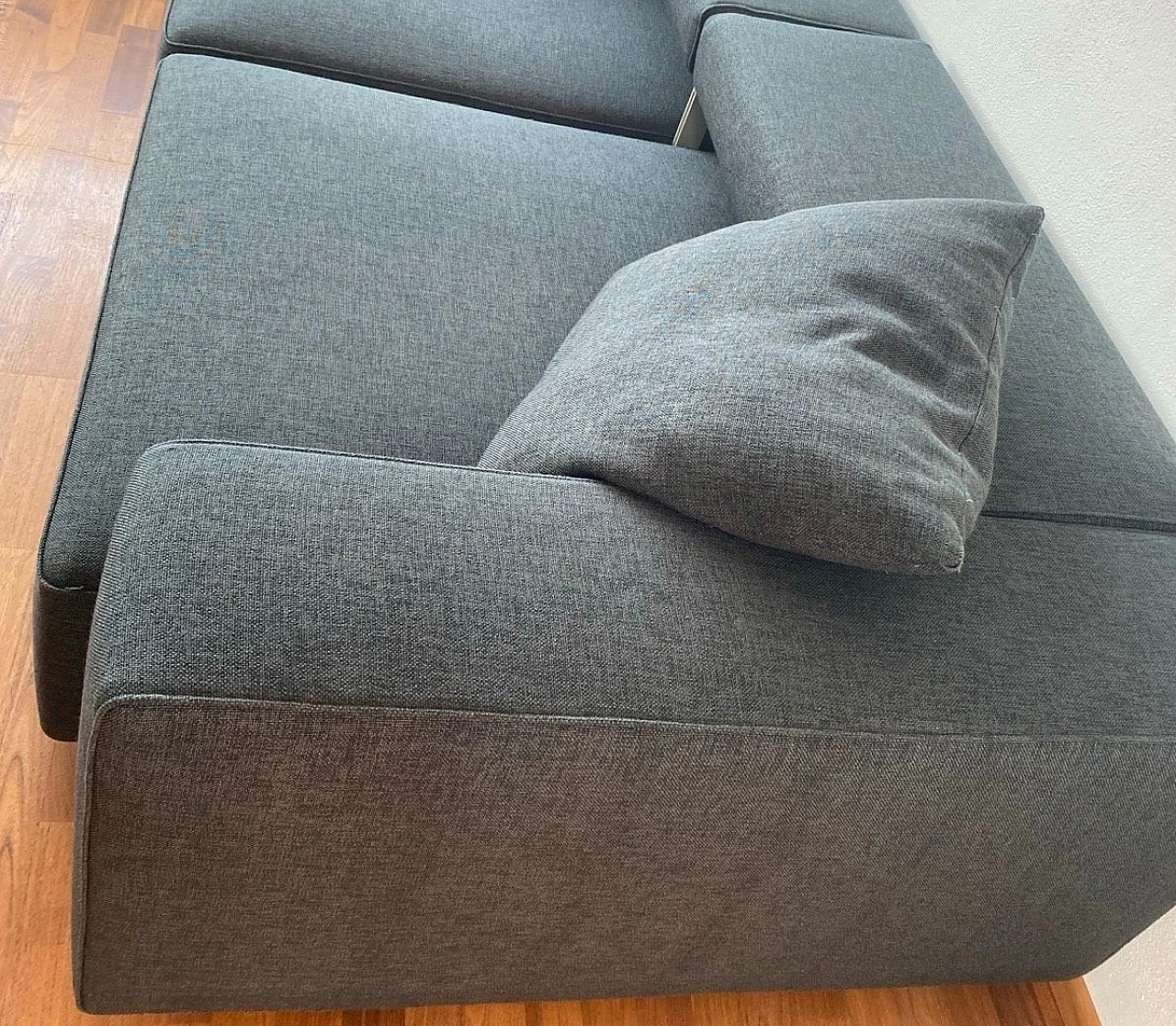 Andy sofa in Maxalto textured fabric by B&B Italia, 2000s 10