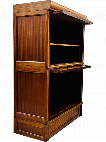 Globe stackable French bookcase in mahogany, 1940s-50s