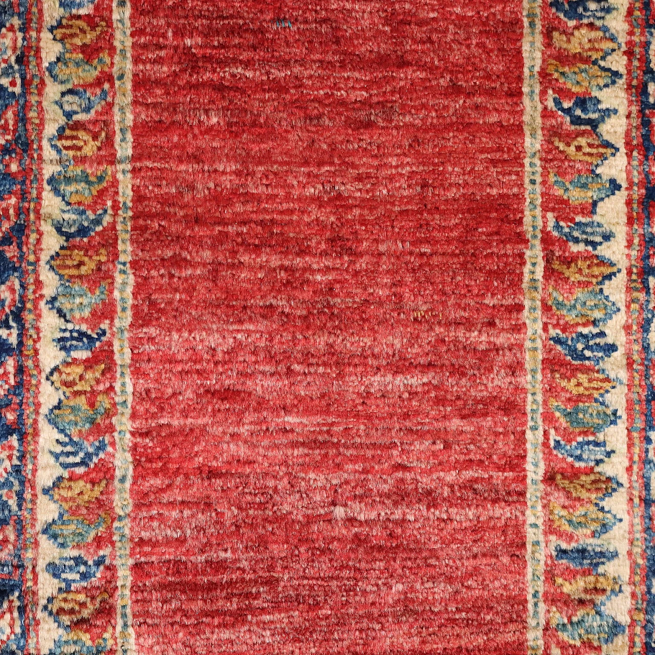 Antique Gasny Carpet Wool Heavy Knot Pakistan 106 x 27 In 3