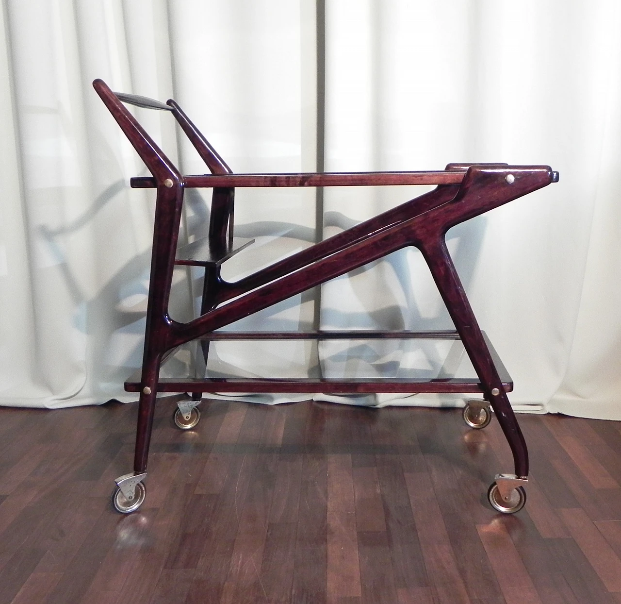 Cesare Lacca style trolley, 50's 1