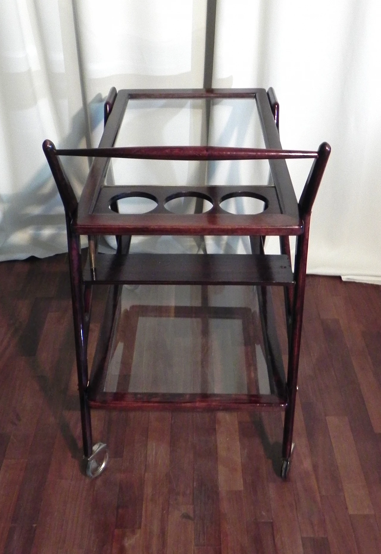 Cesare Lacca style trolley, 50's 7