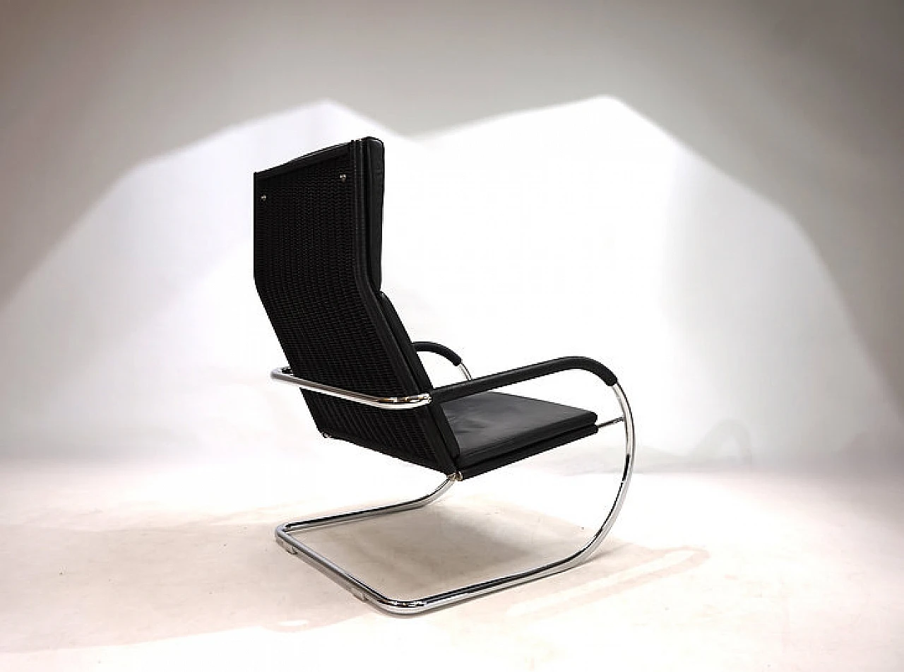 Tecta D35 Kinetic Bauhaus leather armchair by Anton Lorenz, 1920s 7