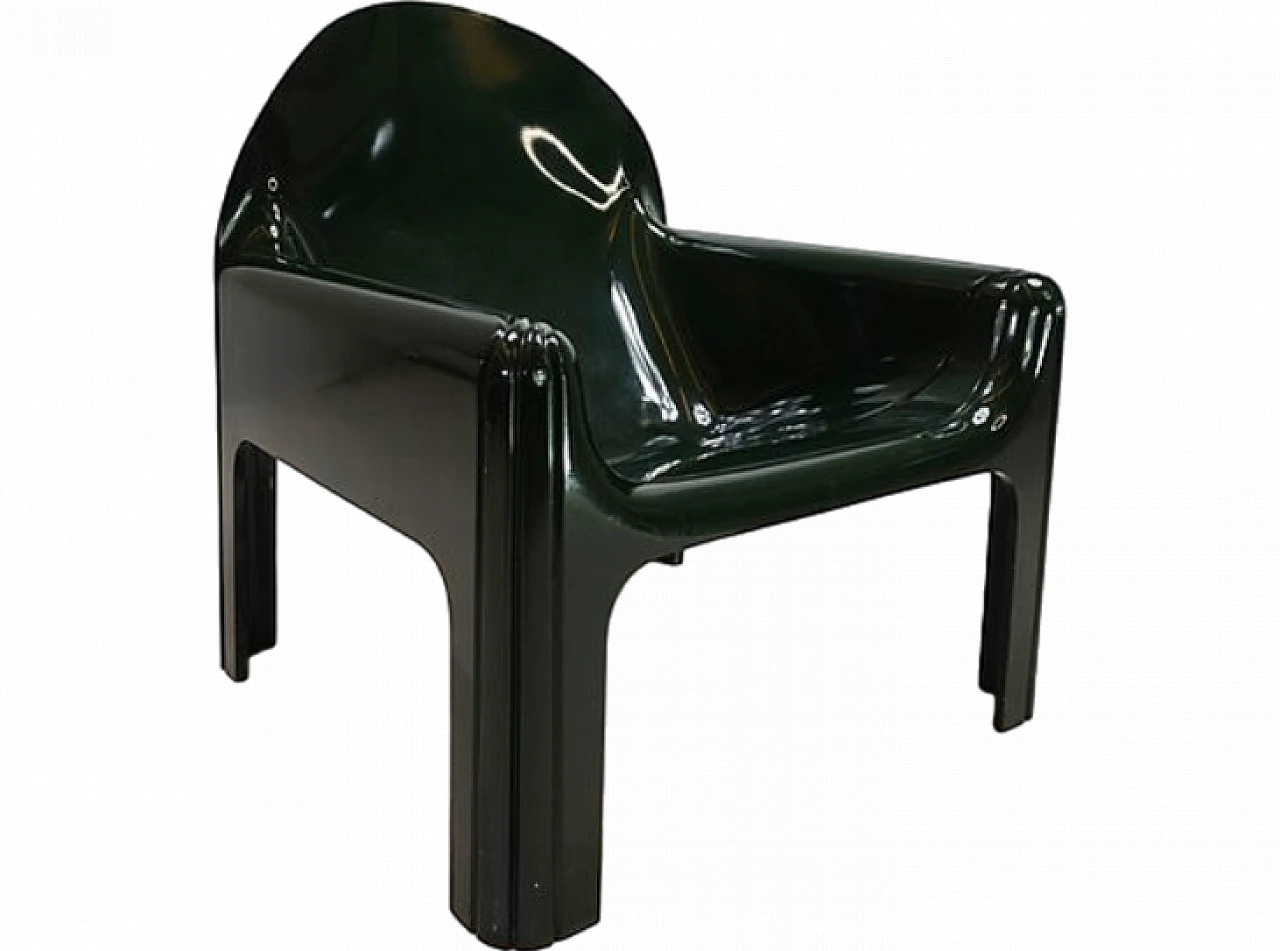 Poltrona in plastica Kartell 4794 di Gae Aulenti, anni '70 13